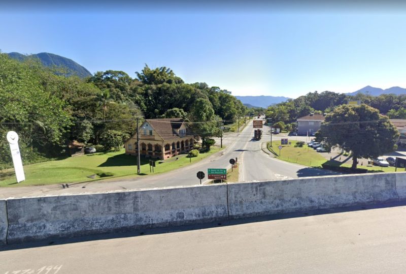 Projeto prev&ecirc; duplica&ccedil;&atilde;o em trecho da SC-418 – Foto: Google Maps/Reprodu&ccedil;&atilde;o