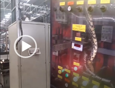 imagens mostram serpente em máquinas