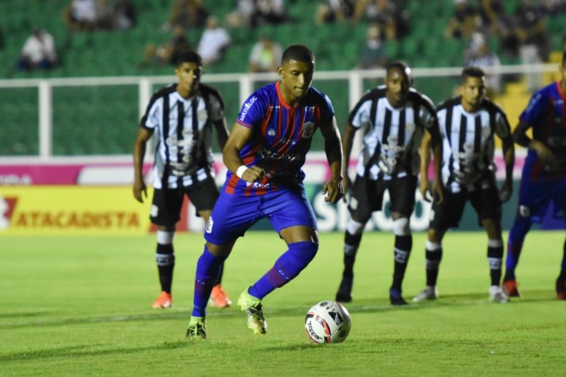 Camisa 9 foi o grande destaque da campanha marcilista no Estadual 2022 – Foto: Tiago Winter/CNMD/Divulga&ccedil;&atilde;o