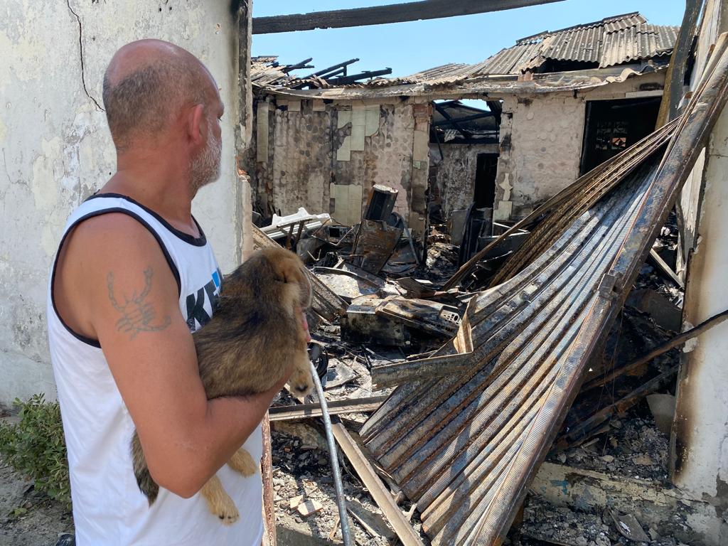 Ele morava com Pitoco nos fundos da oficina há cerca de oito anos - Jonas Roberto Binsfeld