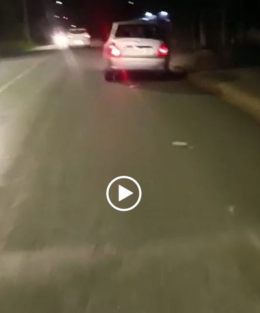 Acidente aconteceu no bairro Itaum, Zona Sul de Joinville – Foto: Reprodu&ccedil;&atilde;o V&iacute;deo