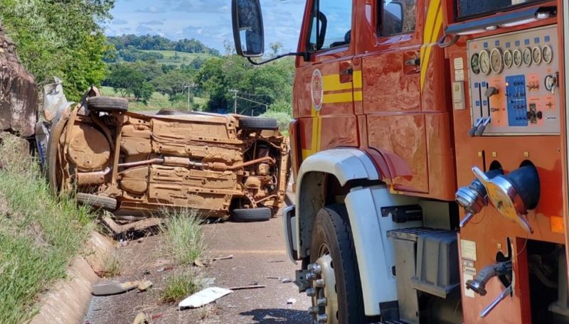 Acidente foi registrado na manh&atilde; desta quinta-feira (3) – Foto: WH3/ND