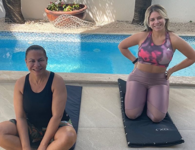 Ruth e Mar&iacute;lia dividiam todas as atividades do dia a dia. – Foto: Reprodu&ccedil;&atilde;o/Internet