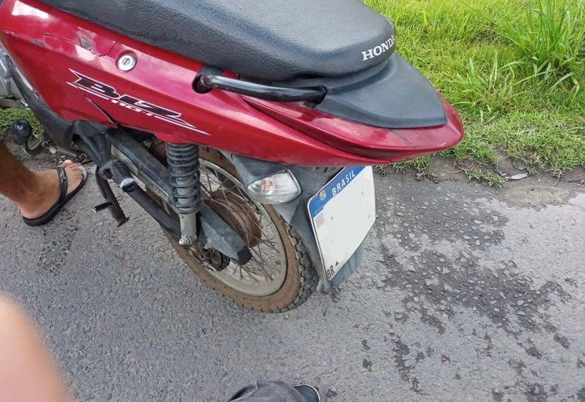 Homem estava em uma motocicleta - Internet/Reprodução