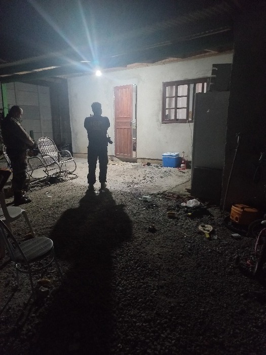 Suspeito foi preso em flagrante – Foto: PM/Reprodu&ccedil;&atilde;o