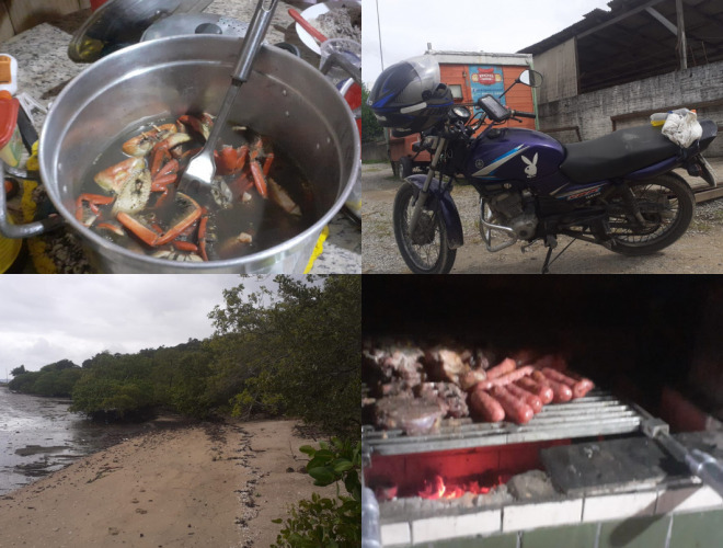 Algumas das imagens enviadas pelo assediador – Foto: Divulga&ccedil;&atilde;o/ND