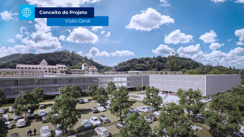 Vis&atilde;o geral do Moinho Joinville – Foto: FIESC