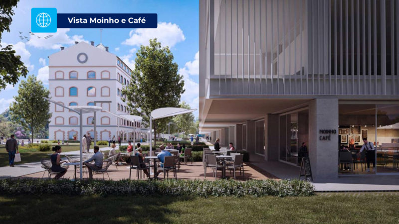 Vista do Moinho Joinville e caf&eacute; – Foto: FIESC