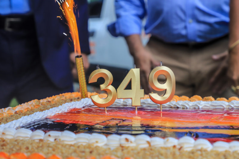 Anivers&aacute;rio de 349 anos de Florian&oacute;polis – Foto: Marcos Albuquerque/PMF/Divulga&ccedil;&atilde;o/ND