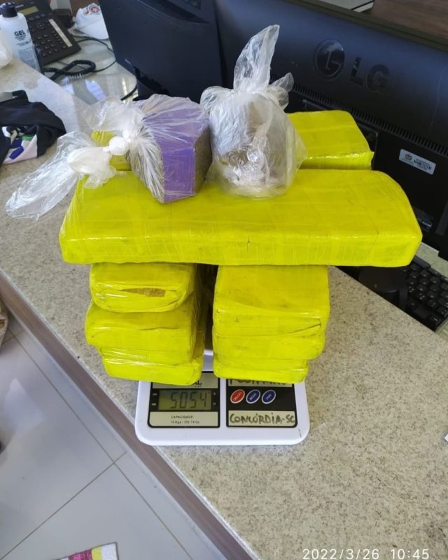 Apreens&atilde;o ocorreu durante uma fiscaliza&ccedil;&atilde;o de rotina – Foto: PMRv/ND