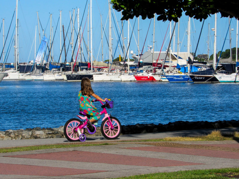 Liberdade para uso de m&aacute;scaras depende dos pais no Litoral Norte – Foto: Marcos Porto- SECOM Itaja&iacute;