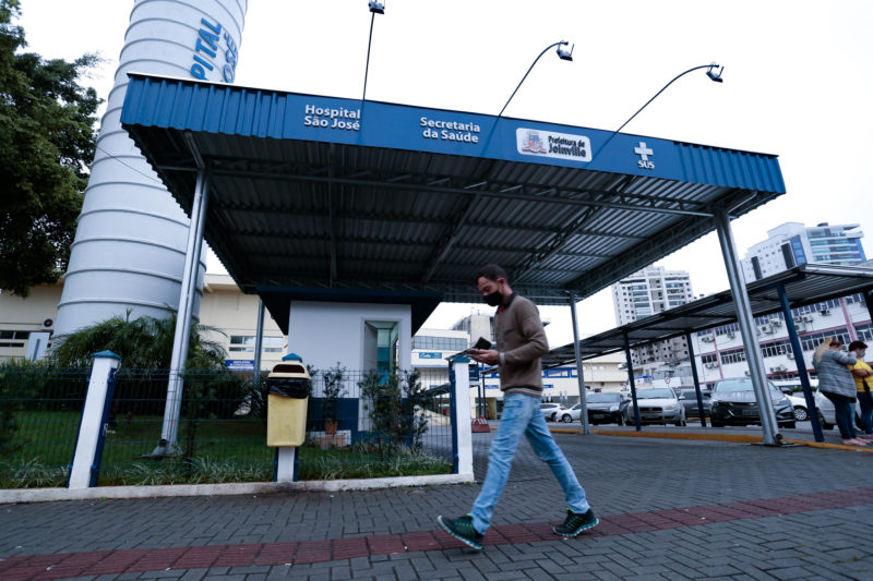 Hospital de Joinville – Foto: Mauricio Vieira/Divulga&ccedil;&atilde;o/ND
