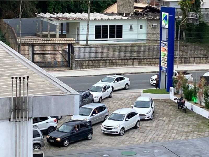 Valor da gasolina ultrapassa os R$ 7 em Santa Catarina &#8211; Foto: Tábata Porti/NDTV