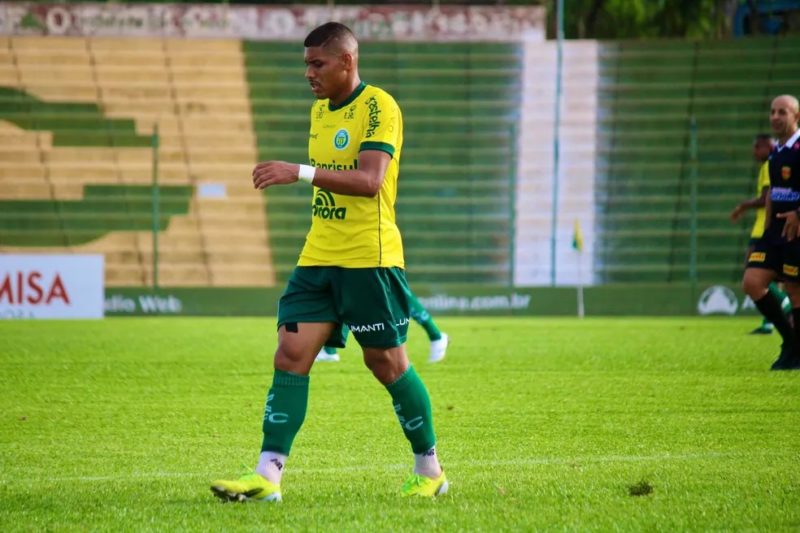 Erick &eacute; um dos artilheiros do Campeonato Ga&uacute;cho – Foto: Enoc J&uacute;nior/Ypiranga/ND