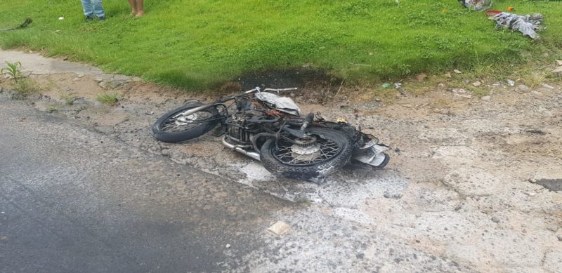 Acidente aconteceu na SC-108, em Orleans – Foto: Divulga&ccedil;&atilde;o/ND