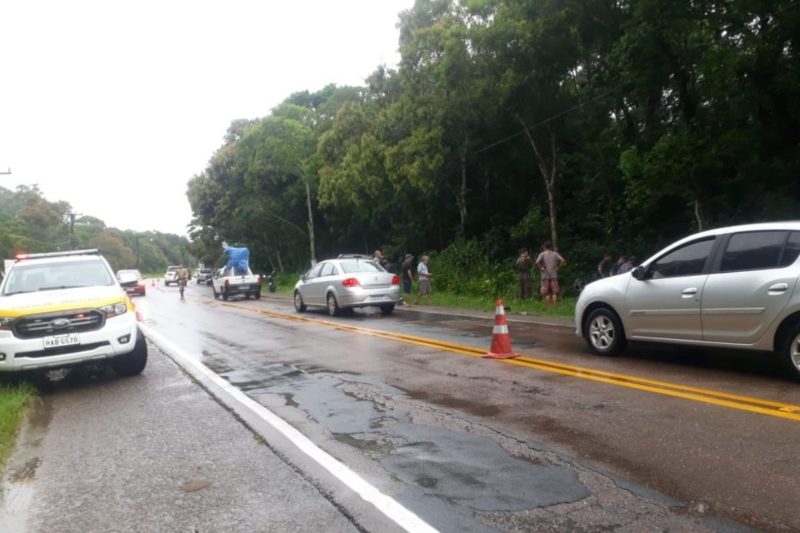 Acidente aconteceu na manh&atilde; desta quarta-feira (2), em Iperoba – Foto: Divulga&ccedil;&atilde;o/ND