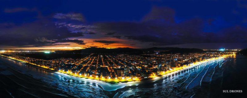 Navegantes &eacute; mais uma das cidades que flexibilizou o uso de m&aacute;scaras – Foto: Divulga&ccedil;&atilde;o- Sul Drones- ACIN- ND