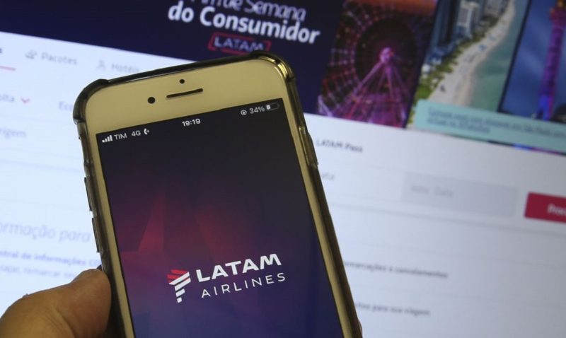 Aplicativo Latam – Foto: Ag&ecirc;ncia Brasil/ND