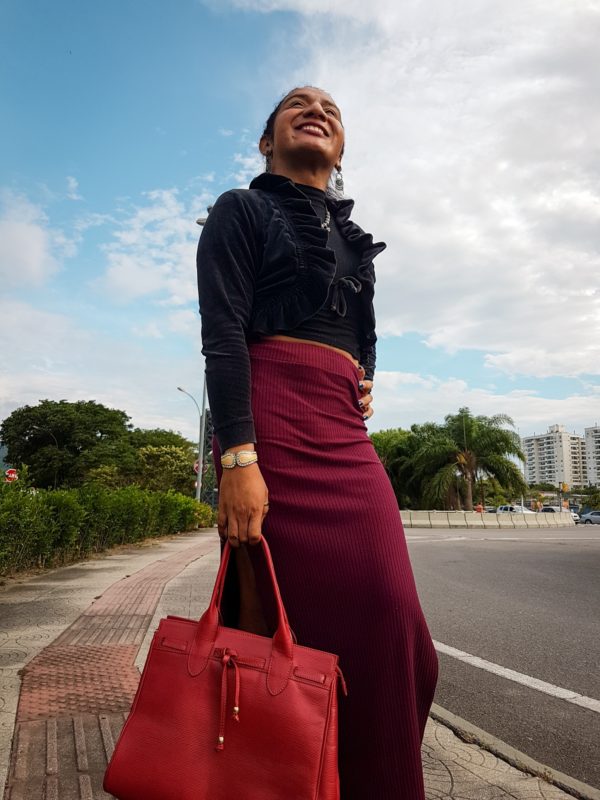 Em Florianópolis, Drica quer continuar o trabalho com o público LGBT. &#8211; Foto: Mariana Passuello/ND