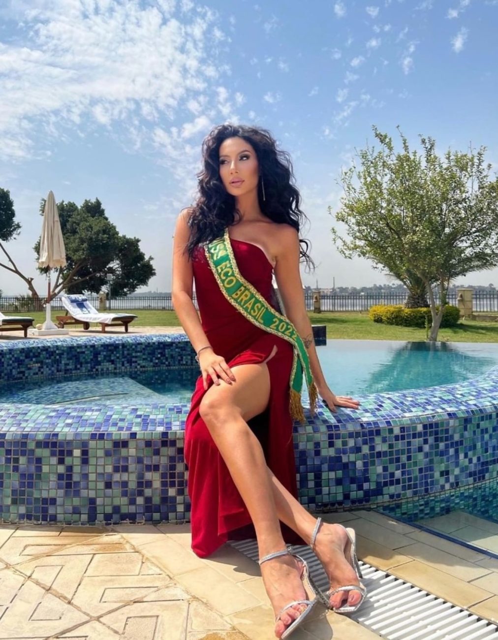 Recém-chegada ao Jolie Ville Hotel & Spa Kings Island Luxor - Miss Eco Brasil/Divulgação/ND