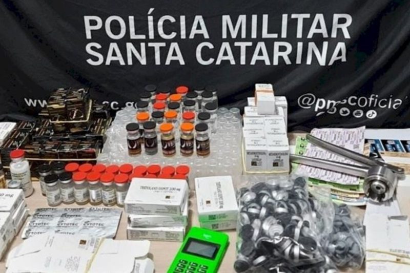 Apreens&atilde;o aconteceu na tarde de quinta-feira (24), na BR-280, em Canoinhas – Foto: Pol&iacute;cia Civil/Divulga&ccedil;&atilde;o