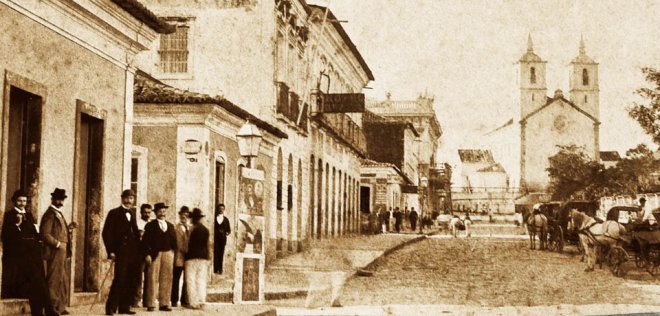 O Centro sempre teve um papel de protagonismo na economia e vida social de Florian&oacute;polis – Foto: Vivendo Floripa/Divulga&ccedil;&atilde;o/ND