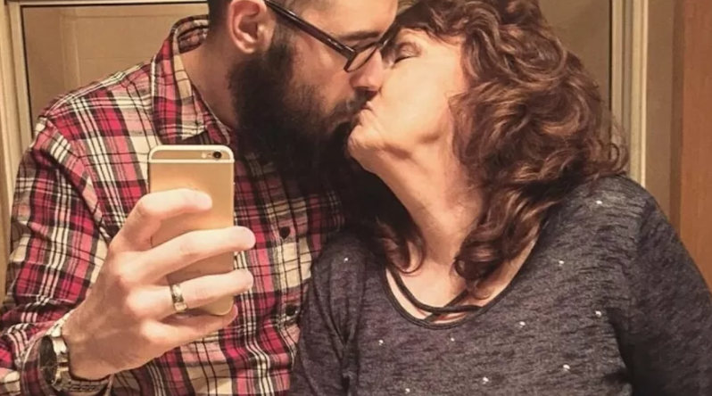 Gary, de 24 anos, e Almeda, de 77 anos, se conheceram em um vel&oacute;rio – Foto: Arquivo Pessoal/ND