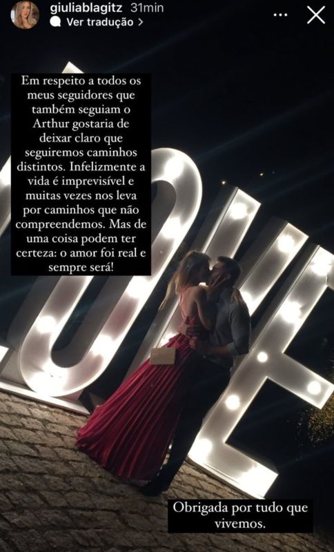 Namorada termina com Arthur do Val ap&oacute;s declara&ccedil;&otilde;es machistas – Foto: Internet/Reprodu&ccedil;&atilde;o/ND