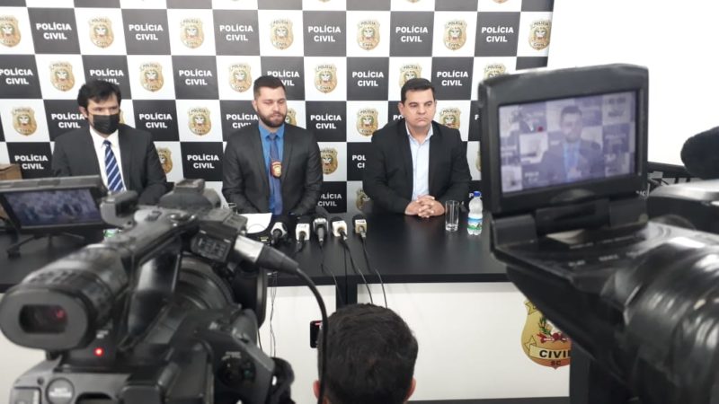 Delegado de Pol&iacute;cia Civil, Marcelo Teske, repassou as informa&ccedil;&otilde;es colhidas at&eacute; o momento pela investiga&ccedil;&atilde;o. – Foto: Arvito Concatto/NDTV Chapec&oacute;