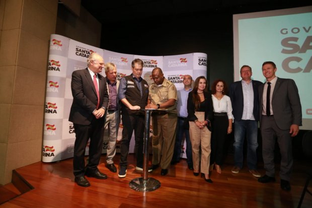 SES e Pol&iacute;cia Militar assinam termo de coopera&ccedil;&atilde;o – Foto: Secom/Divulga&ccedil;&atilde;o/ND