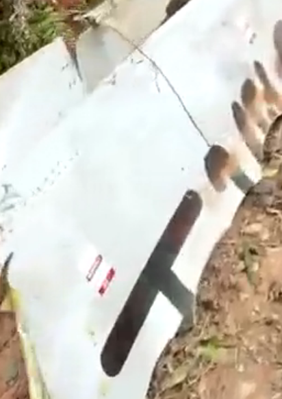 Destro&ccedil;os do avi&atilde;o s&atilde;o encontrados por moradores da China – Foto: Internet/Reprodu&ccedil;&atilde;o/ND