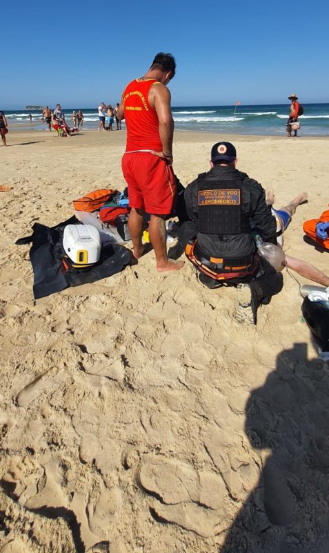 Homem morre afogado em praia de Florian&oacute;polis