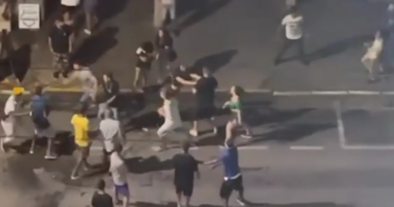 PM encerrou confus&atilde;o com spray de pimenta e bala de borracha – Foto: EA Not&iacute;cias/Divulga&ccedil;&atilde;o/ND