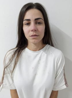 Maiara Dallago conta que precisou fugir para escapar das agress&otilde;es do delegado – Foto: Arquivo Pol&iacute;cia Militar/Reprodu&ccedil;&atilde;o