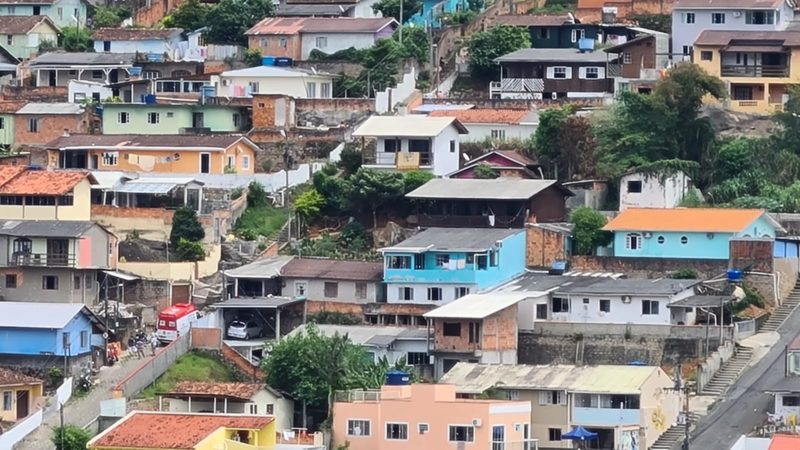 Crian&ccedil;a morreu nas ruas do bairro Saco dos Lim&otilde;es – Foto: Altair Magagnin/ND