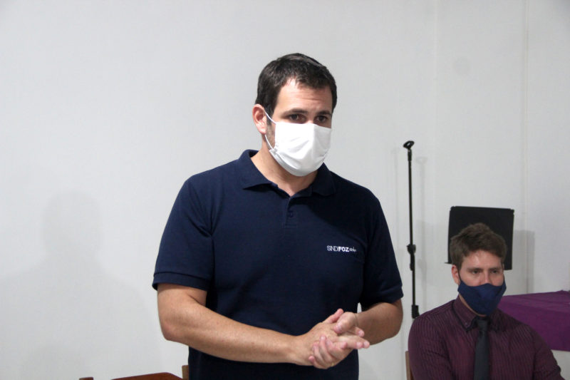 Presidente do Sindicato pede compreens&atilde;o da popula&ccedil;&atilde;o ao movimento grevista – Foto: Divulga&ccedil;&atilde;o/SINDIFOZ/ND