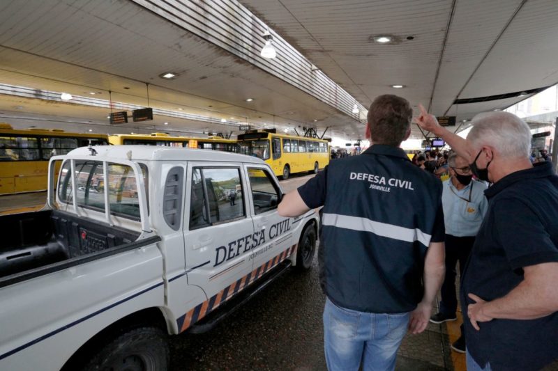 Defesa civil no terminal central