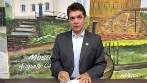 O prefeito de Criciúma, Clésio Salvaro, gravou vídeo ironizando manifestação do Sindicato dos Servidores Públicos – Foto: Redes sociais