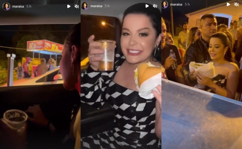 Show ocorreu em Chapec&oacute; nesta sexta-feira – Foto: Reprodu&ccedil;&atilde;o/ND