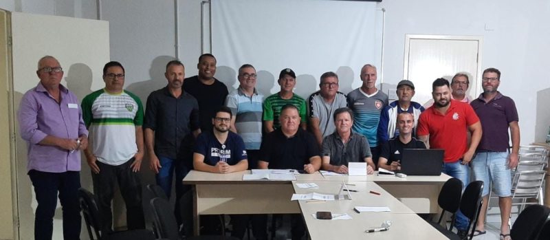 Congresso t&eacute;cnico da Primeirona de Joinville foi realizado na noite de segunda-feira (21) – Foto: Divulga&ccedil;&atilde;o/ND