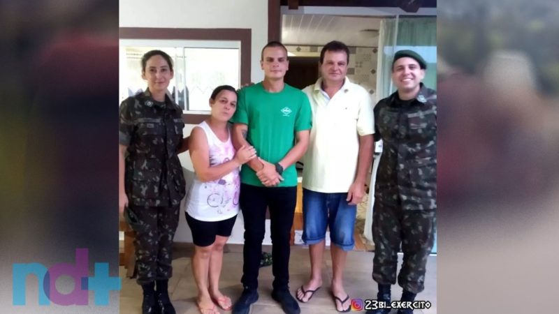 As v&iacute;timas foram recebidas pelos familiares – Foto: 23&deg;BI/ Divulga&ccedil;&atilde;o/ND