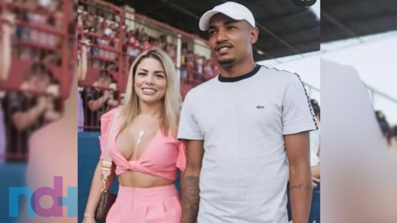 Disputa entre Fernandinho, atacante do Brusque e ex mulher volta ao notici&aacute;rio local – Foto: Reprodu&ccedil;&atilde;o/Internet