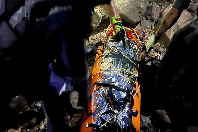 V&iacute;tima foi levada ao HRO em estado grave de sa&uacute;de – Foto: Corpo de Bombeiros/ND