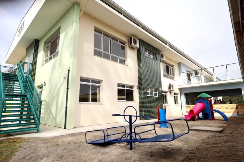 Levantamento vai atualizar informa&ccedil;&otilde;es sobre os im&oacute;veis que s&atilde;o do munic&iacute;pio de Florian&oacute;polis, como creches (foto) e terrenos que n&atilde;o est&atilde;o sendo utilizados – Foto: PMF/Divulga&ccedil;&atilde;o/ND