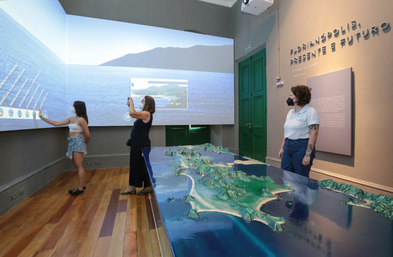 O novo espa&ccedil;o cultural &eacute; resultado de uma parceria entre a Prefeitura Municipal e o Sesc Santa Catarina&nbsp;– Foto: Nilva Damian/Dois Clicks Fotografias