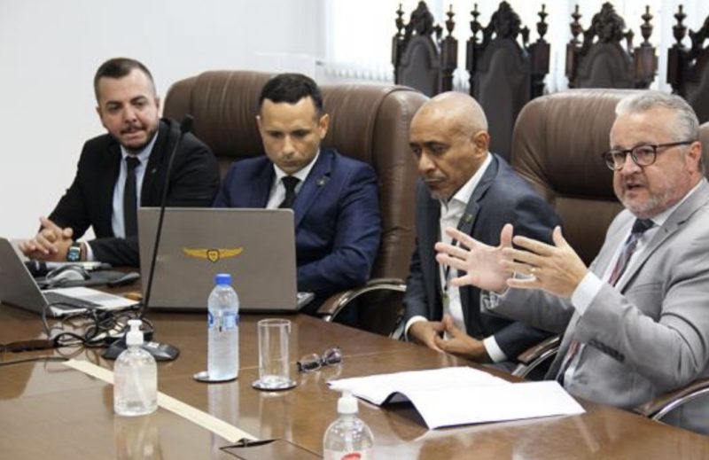 N&uacute;cleo reuniu-se no TJSC – Foto: divulga&ccedil;&atilde;o