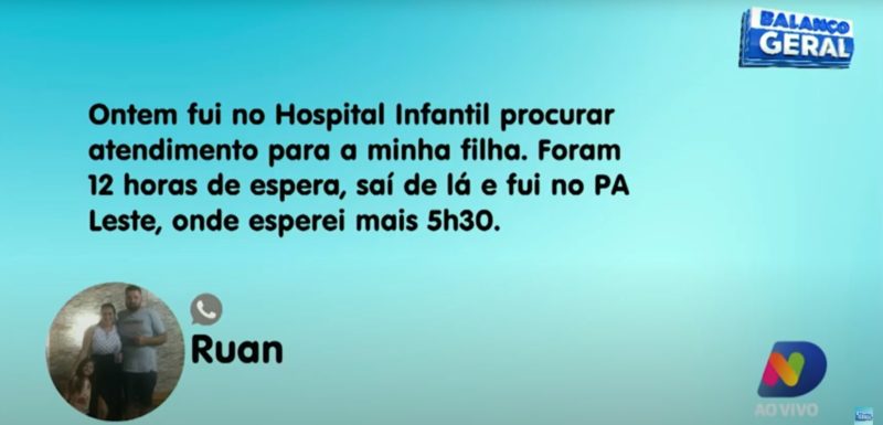 O movimento intenso foi registrado tamb&eacute;m nesta sexta-feira – Foto: Reprodu&ccedil;&atilde;o Balan&ccedil;o Geral/NDTV