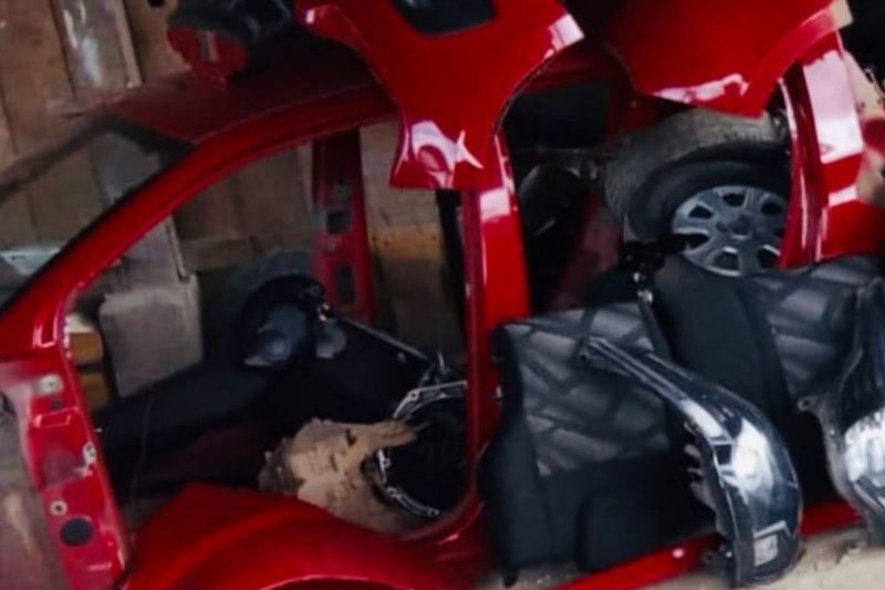 Tr&ecirc;s ve&iacute;culos roubados foram recuperados durante opera&ccedil;&atilde;o na zona Sul de Joinville – Foto: PC/Divulga&ccedil;&atilde;o/ND