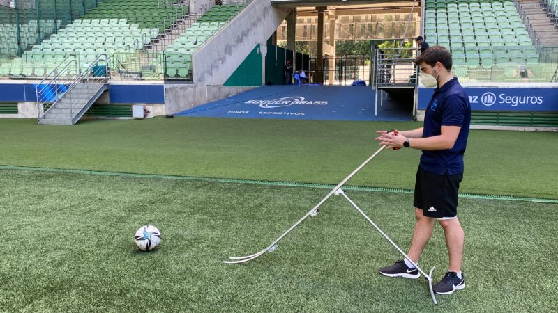 Est&aacute;dio e CT do Palmeiras tem gramado sint&eacute;tico instalado&nbsp; – Foto: Divulga&ccedil;&atilde;o/Alianz Parque/ND