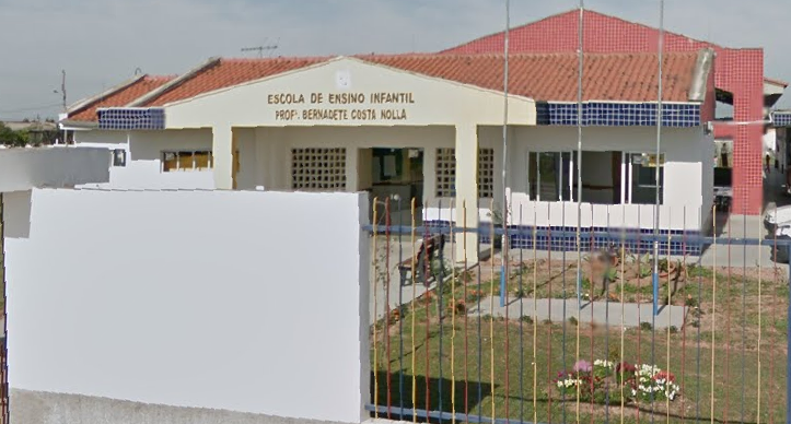 Acidente aconteceu na escola de ensino infantil Bernadete Costa Nolla – Foto: Reprodu&ccedil;&atilde;o/Google Maps